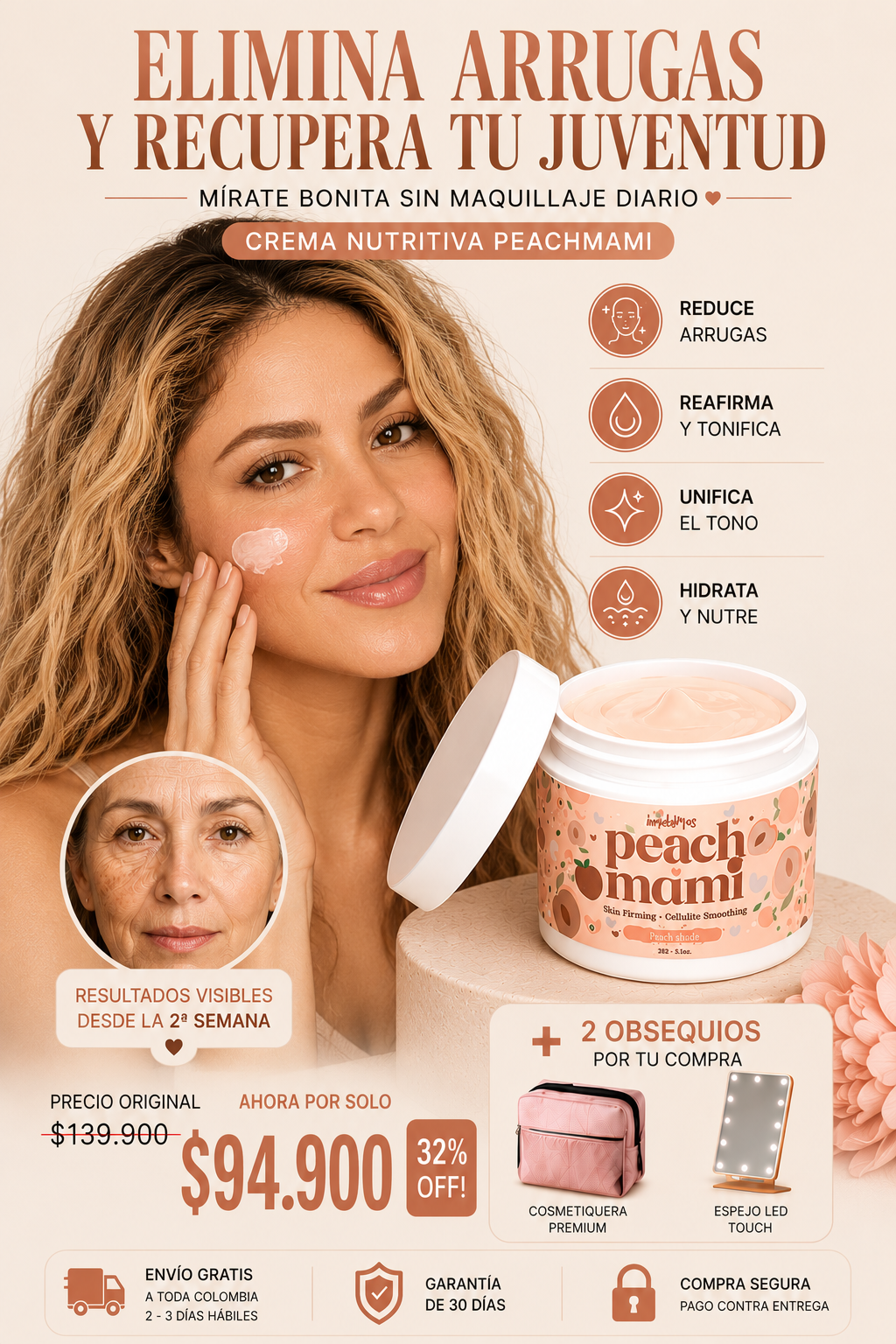 Peach Mami® Crema secreta de las coreanas